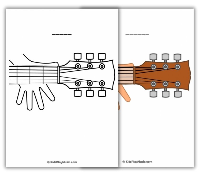 Blank Guitar Chord Charts