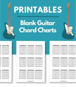 Blank Guitar Chord Charts - Printable PDFs - KidsPlayMusic