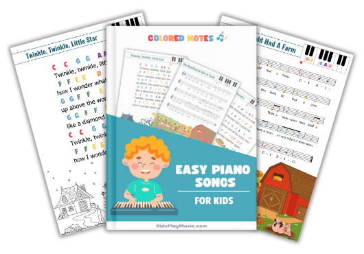 easy piano songs ebook kidsplaymusic