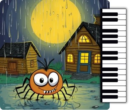 Itsy Bitsy Spider Piano