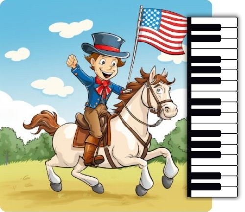 Yankee Doodle Piano