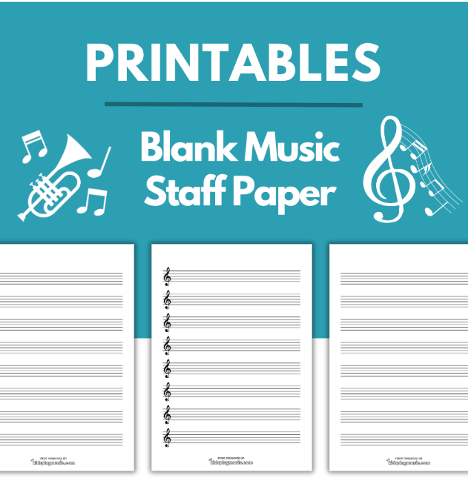 free blank sheet music paper