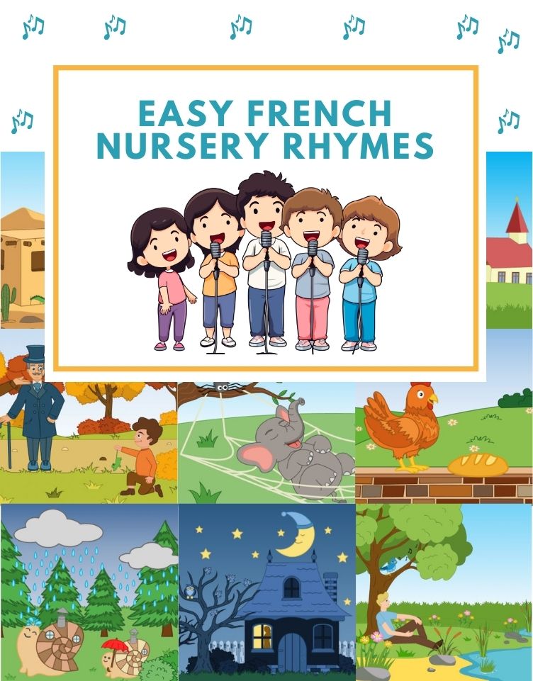 10 Easy French Nursery Rhymes - KidsPlayMusic