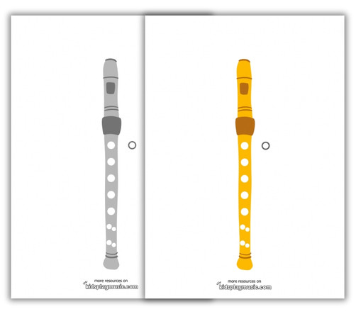 Printable Blank Recorder Fingering Chart