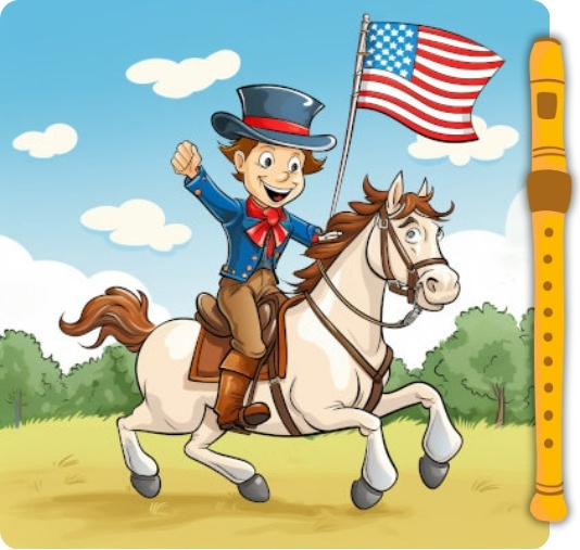 Yankee Doodle Recorder Lesson