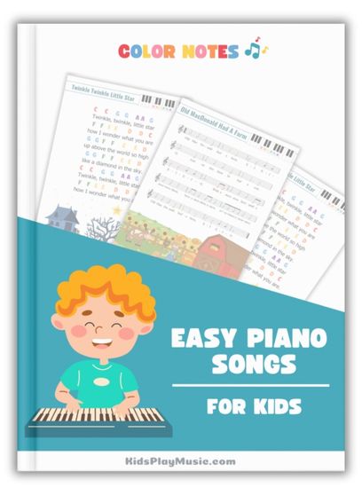 easy piano nursery rhymes book