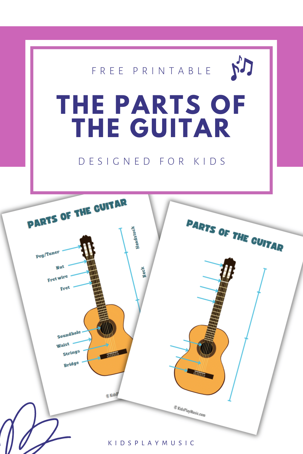 Guitar Parts Printables